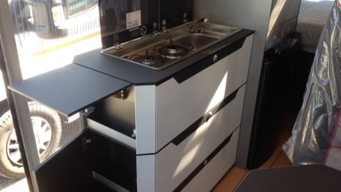 New, spacious 4-person CamperVan