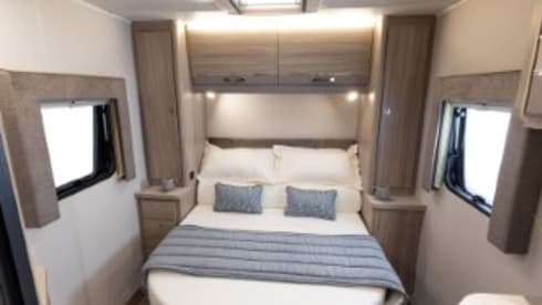Ted – Elddis Autoquest 150. 2023 Luxury 4 berth motorhome. Known as ''Ted''.