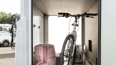 April – Rollerteam Zefiro 685. 2024 luxury 4 berth motorhome. Known as ''April''.