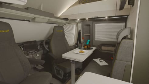 BCV – Swift-Campervan mit 4 Schlafplätzen ab 2025