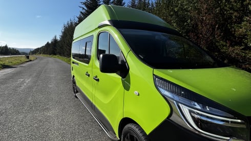 Shrek – Shrek - Il nostro splendido camper nuovo di zecca con 4 posti e 4 posti letto.
