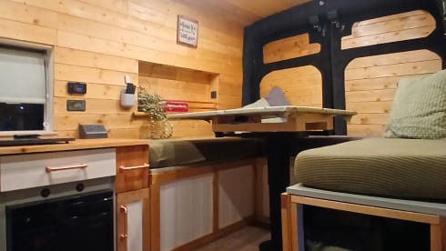 Terri (the transit) – 2 berth Ford campervan from 2015
