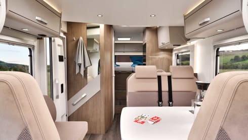 Carado T448 (2) – Very luxurious camper with length beds and fully equipped. Ultimate Freedom!