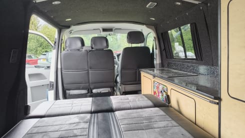 2 berth Volkswagen campervan from 2006