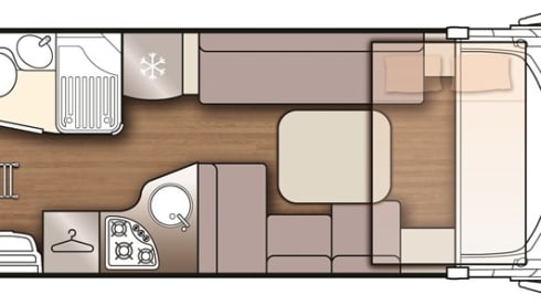 kliko1 – Selten! 6-Sitzer-Familienintegral. Autonomie und Sicherheit - 360°-Kamera