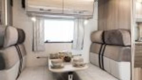 Peggy – Elddis Autoquest 196. New 2024 luxury 6 berth motorhome. Known as ''Peggy''