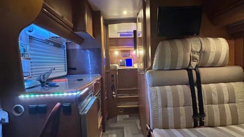 Luxury 4 berth motorhome. 