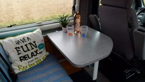 Nice Dethleffs bus camper for 2 adults and 1 child