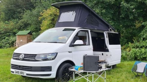5 seater 4 berth Volkswagen T6 VW campervan 2019