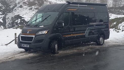 Pippa – 2 berth Peugeot campervan.