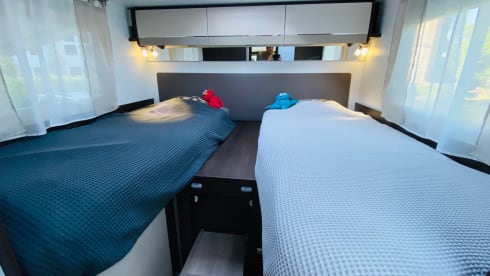 Spacious camper from 2021, ideal for a family or couple