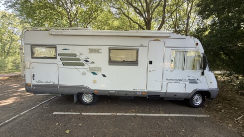 The beast – 4p Hymer integrated uit 1999