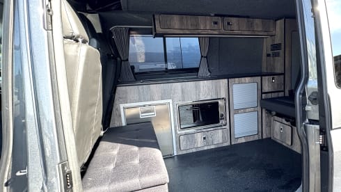 GreyWolf – VW T6.1 Campervan - 4 berth - 2021 Plate - Kitchen 