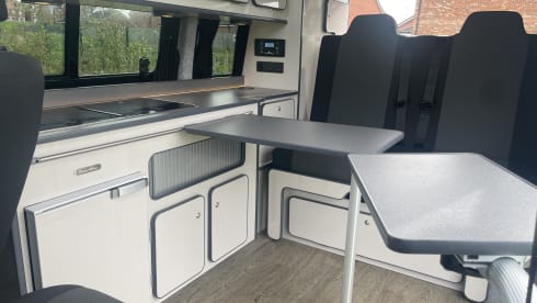 4 berth Volkswagen campervan from 2018