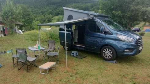 4p Ford campervan uit 2021
