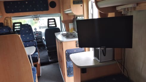 Semi-integrale 4 posti con letto alla francese