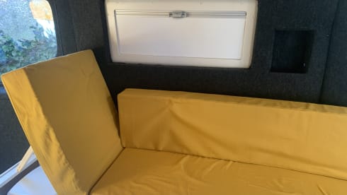 Atmospheric bus camper