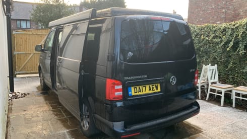 2017 long wheel base, 4 berth VW camper van. 