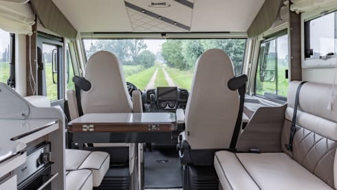 Luxury 4 p McLouis integral camper from 2023