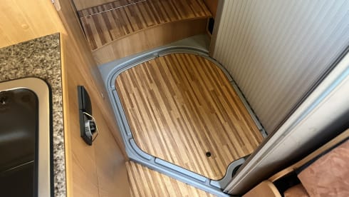  Pössl 2Win Fixed bed, Air conditioning, Single beds - Kingsize bed
