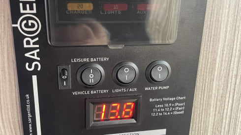 Freddie – 4 berth Volkswagen campervan from 2018 (Air con & Diesel heater)