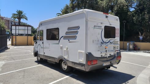 4-person Hymer integrated from 2003