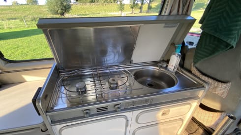 Club Joker – Retro Volkswagen T3 uit de 80's (4 slaapplaatsen)