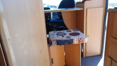 Cozy compact camper where pets are allowed