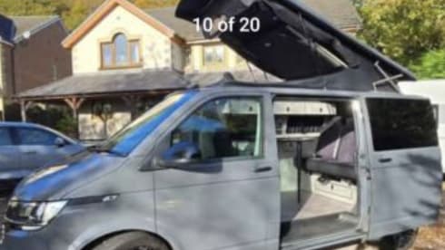 4 berth Volkswagen campervan from 2020