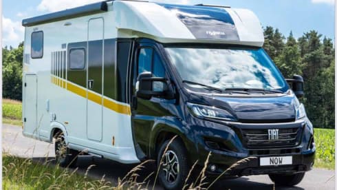 Big Bear 🐻  – Frankia Now:  4 berth semi-integrated motorhomefrom 2025