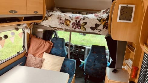 Perfect 6p family camper incl. child car seats