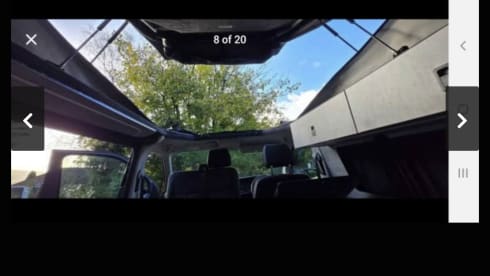 4 berth Volkswagen campervan from 2020