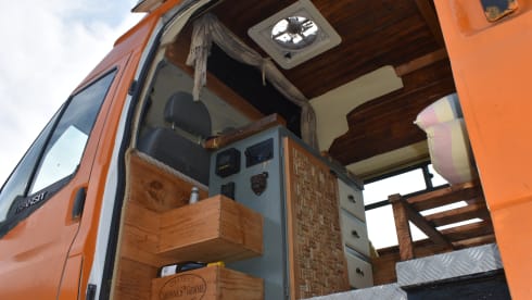 Bertha – 3 berth Ford Custom Built Campervan