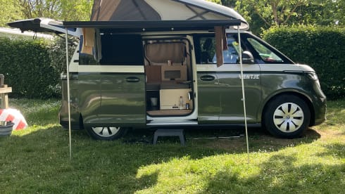e-ventje – Camping-car électrique VW 2 places à partir de 2025 (ID Buzz Pro 210 kW) 