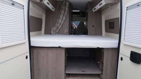 Bavaria, 2 sleeping, 4 seating.