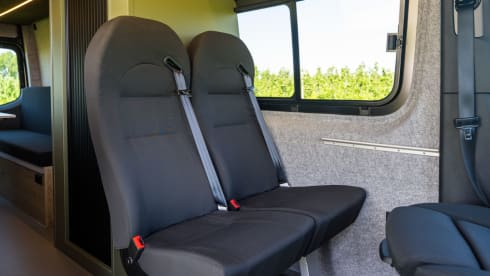 4p Mercedes-Benz campervan uit 2021