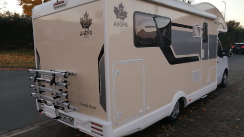 Ahörnchen  – Fully equipped, self-sufficient, stationary climate