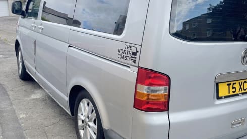 Silver van  – Hire silver van a cool Vw camper from edinburgh airport 