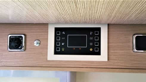 Luxury motorhome with length beds