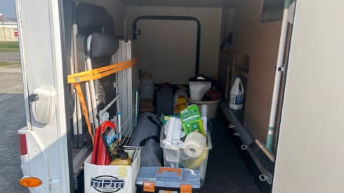 Familie camper – 4p Fiat semi-integrated uit 2019