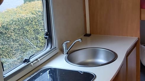 Spacious family camper