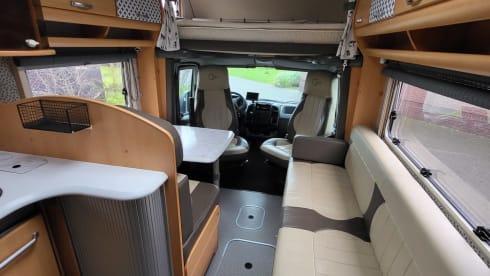 Harley – 4p Fiat alcove uit 2006