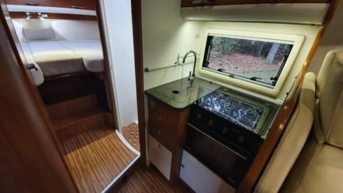 Spacious and luxurious 5 person camper Adria Matrix