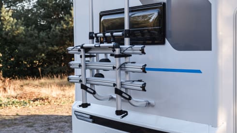 Spacious new family camper