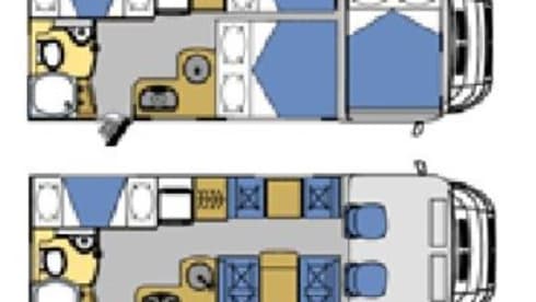 EcoVip Camper – Superluxe ruime familie camper, prachtig italiaans interieur met airco!