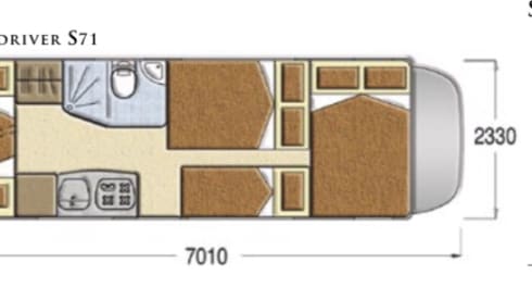 Ideal, beautiful, neat comfortable family Camper.