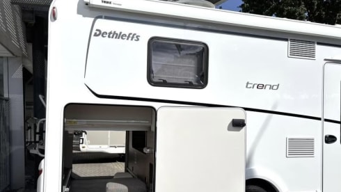 4p Dethleffs semi-integrated uit 2022