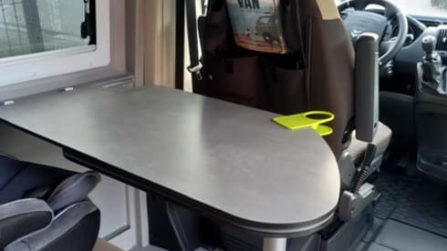 Clever Van with roof tent (4 persons) - Built in 2022