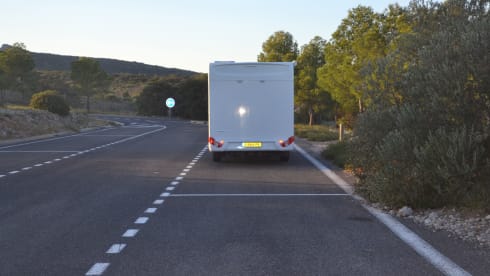 Hymer camper 