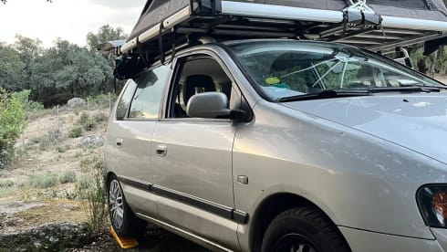 Space star – 3p. Roof tent, off to the stars!